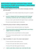 North Carolina Landscape Contractors Exam Prep 2026 &vert; Practice Questions & Verified Answers &vert; Certification Review