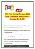 FDNY S-56 CSFSM  EXAM COMPLETE PACKAGE DEAL