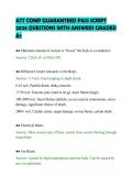 ATT COMP GUARANTEED PASS SCRIPT&NewLine;2026 QUESTIONS WITH ANSWERS GRADED&NewLine;A&plus;