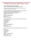 Accounting Information Systems&comma; 14th Edition &vert; ISBN 978-1292220086 &vert; Test Bank All Chapters Study Resource &vert; Comprehensive AIS Exam Practice Guide