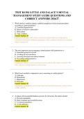 TEST BANK LITTLE AND FALACE&rsquo;S DENTAL &NewLine;MANAGEMENT STUDY GUIDE QUESTIONS AND &NewLine;CORRECT ANSWERS 2026&sol;27 