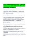 NCCCO RIGGER 1 EXAM 50 Questions&NewLine;and Answers &vert; 2026 Updated Practice&NewLine;Questions &vert; Grade A&plus;