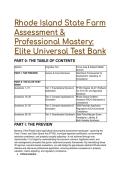 2026&sol;2027 S-Tier Rhode Island State Farm Assessment & Property Tax Mastery&colon; Elite Test Bank &lpar;FFOS & Rollback Tax&rpar;