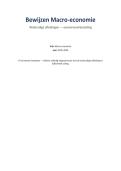 Bewijzen Macro-economie