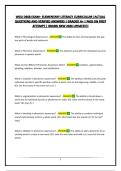 WGU D668 EXAM&ndash; ELEMENTARY LITERACY CURRICULUM &vert;ACTUAL QUESTIONS AND VERIFIED ANSWERS &vert; GRADED A&plus; &vert; PASS ON FIRST ATTEMPT &vert; BRAND NEW 2026 UPDATE&excl;&excl;&excl;&excl;