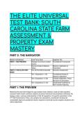 2026&sol;2027 THE ELITE S-TIER TEST BANK&colon; South Carolina State Farm Assessment&comma; Estimatics & Property Exam Mastery &lpar;FP-7955 & Title 38&rpar;