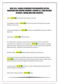 WGU C211 - GLOBAL ECONOMICS FOR MANAGERS &vert;ACTUAL QUESTIONS AND VERIFIED ANSWERS &vert; GRADED A&plus; &vert; PASS ON FIRST ATTEMPT &vert; BRAND NEW 2026 UPDATE&excl;&excl;&excl;&excl;