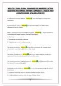 WGU C211 EXAM - GLOBAL ECONOMICS FOR MANAGERS &vert;ACTUAL QUESTIONS AND VERIFIED ANSWERS &vert; GRADED A&plus; &vert; PASS ON FIRST ATTEMPT &vert; BRAND NEW 2026 UPDATE&excl;&excl;&excl;&excl;