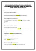 WGU C211 TEST- GLOBAL ECONOMICS FOR MANAGERS &vert;ACTUAL QUESTIONS AND VERIFIED ANSWERS &vert; GRADED A&plus; &vert; PASS ON FIRST ATTEMPT &vert; BRAND NEW 2026 UPDATE&excl;&excl;&excl;&excl;