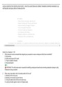 NICET CONSTRUCTION MATERIALS TESTING &ndash; SOILS LEVEL II EXAM &ndash;QUESTIONS AND CORRECT ANSWERS &lpar;VERIFIED ANSWERS&rpar; PLUS RATIONALES 2026 Q&A &vert; INSTANT DOWNLOAD PDF&period;