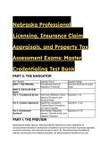 Nebraska Professional Licensing&comma; Insurance&comma; & Property Tax Master Exam Bank &ndash; 2026&sol;2027 Edition