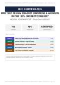 MRO Test Review Rated 100&percnt; Correct Actual Exam 2026&sol;2027 &ndash; 100&percnt; Verified &vert; Detailed Rationales &ndash; Pass Guaranteed &ndash; A&plus; Graded