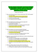 George Mason University Macroeconomics 104 and Money Theory &ndash; Exam 2 Study Guide Questions with Verified Correct Answers &lpar;Latest Review&rpar;