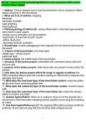 NR 507 Advanced Pathophysiology Midterm exam questions with correct answers latest update 