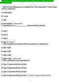 NR 507 Midterm exam study guide practice test questions with correct verified answers 