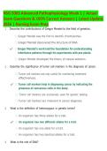 NSG 5003 Advanced Pathophysiology Week 1 Study Guide 2026 &vert; Practice Questions & Verified Answers &vert; Nursing Exam Prep