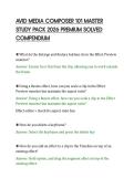 AVID MEDIA COMPOSER 101 MASTER&NewLine;STUDY PACK 2026 PREMIUM SOLVED&NewLine;COMPENDIUM&NewLine;