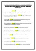 NUR 2063 PATHOPHYSIOLOGY EXAM 1 - RASMUSSEN UNIVERSITY &vert; QUESTIONS AND VERIFIED ANSWERS &vert; GRADED A&plus; &vert; BRAND NEW 2026 UPDATE&excl;&excl;&excl;&excl;