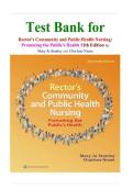 Community and Public Health Nursing&colon; Promoting the Public&rsquo;s Health 10th Edition &ndash; Test Bank&comma; Exam Questions & Study Guide with Verified Answers 2026