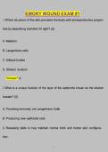 Emory Wound Exam &num;1 &lpar;1&rpar; &vert; 2026&sol;2027 Wound Care Study Guide &vert; Wound Assessment&comma; Healing Phases & Clinical Management Exam Prep &vert; Instant PDF Download