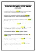 NUR 2063 PATHOPHYSIOLOGY EXAM 2 - RASMUSSEN UNIVERSITY &vert; QUESTIONS AND VERIFIED ANSWERS &vert; GRADED A&plus; &vert; BRAND NEW 2026 UPDATE&excl;&excl;&excl;&excl;