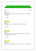 MGMT 314 Week 5 &ndash; Quiz Assessment Test with Verified Correct Answers &lpar;Latest Review 2026&rpar;