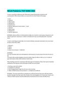 TEST BANK FOR NCLEX Pediatrics 2022&period; LATEST UPDATED VERSION 2026&period; GRADED A&plus;