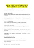 ASE A5 STUDY GUIDE QUESTIONS WITH CORRECT ANSWERS 2026