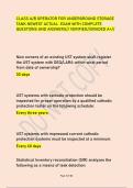 CLASS A&sol;B OPERATOR FOR UNDERGROUND STORAGE &NewLine;TANK NEWEST ACTUAL EXAM WITH COMPLETE &NewLine;QUESTIONS AND ANSWERS&sol;&sol; VERIFIED&sol;&sol;GRADED A&plus;&sol;&sol;
