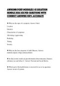 AWHONN POEP MODULES 1-15 SOLUTION&NewLine;BUNDLE 2026 SOLVED QUESTIONS WITH&NewLine;CORRECT ANSWERS 100&percnt; ACCURATE&NewLine;