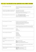 PSYC 3610 - Final UPDATED ACTUAL QUESTIONS AND CORRECT ANSWERS 