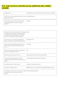 PSYC 3600 Final Exam UPDATED ACTUAL QUESTIONS AND CORRECT &NewLine;ANSWERS