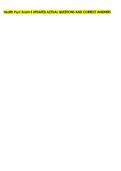 Health Psyc Exam 3 UPDATED ACTUAL QUESTIONS AND CORRECT ANSWERS &NewLine;