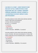 LSU ISDS 3115&colon; EXAM 1 &vert;&vert; MOST RECENT EXAM &NewLine;2026-2027 ACTUAL COMPLETE REAL EXAM &NewLine;QUESTIONS AND 100&percnt; CORRECT ANSWERS &NewLine;&lpar;VERIFIED ANSWERS&rpar; ALREADY GRADED A&plus;                     &NewLine;&vert; GUARANTEED SUCCESS&excl;&excl; NEWEST EXAM &vert;                &NewLine;JUST RELEASED&excl;&excl;