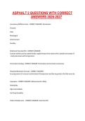 ASPHALT 2 QUESTIONS WITH CORRECT ANSWERS 2026-2027