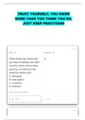HPE PRACTICE QUESTIONS WITH CORRECT ANSWERS