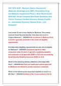 UHC 2024 AHIP - Medicare Basics Assessment &NewLine;&lpar;Medicare Advantage &lbrack;non-SNP&rsqb;&comma; Prescription Drug           &NewLine;and Medicare Supplement Plans&rpar; &vert;&vert; Most Recent Exam &NewLine;2026&sol;2027 Actual Complete Real Exam Questions And &NewLine;Correct Answers &lpar;Verified Answers&rpar; Already G