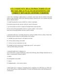 ATI COMMUNITY HEALTH PROCTORED EXAM RETAKE 2026 ACTUAL EXAM QUESTIONS AND CORRECT DETAILED ANSWERS &lpar;VERIFIED&rpar;&NewLine;