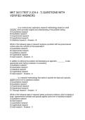 MKT 3413 TEST 2 &lpar;CH&period;4 - 7&rpar; QUESTIONS WITH VERIFIED ANSWERS