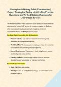 Pennsylvania Notary Public Examination &vert; Expert Strategies&comma; Review of &lpar;60&plus;&rpar; Key Practice Questions and Verified Detailed Answers&semi; for Guaranteed Success&NewLine;&NewLine;