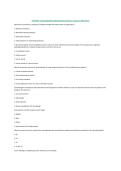 CTR EXAM&vert; &lbrack;Latest 2026&sol;2027 Update&rsqb; Questions & Answers &vert; Grade A &vert; 100&percnt; Correct&NewLine;