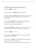 SWE Questions and answers Graded A&plus;&NewLine;The Request -Client &srarr; Server&NewLine;HTTP request contains&period;&period;&period; -Method and URL&comma; Headers&comma; Body&NewLine;Method and URL &lpar;REQUEST&rpar; -The POST method indicates we're creating a&NewLine;new comment&period; The URL specifies exactly which resource 