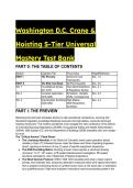 2026&sol;2027 Washington D&period;C&period; Crane & Hoisting S-Tier Universal Mastery Test Bank &vert; 40&plus; Expert Q&A &vert; DCMR&comma; OSHA & DOB Guidelines