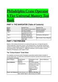 2026&sol;2027 Philadelphia Crane Operator S-Tier Universal Mastery Test Bank &vert; 40 Elite Q&A&comma; OSHA Subpart CC & Local Code 9-3300