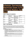 2026&sol;2027 Arkansas Journeyman Electrician Exam&colon; S-Tier Master Test Bank &lpar;40&plus; Q&A &plus; Code Analysis&rpar;