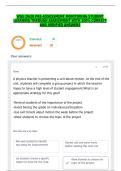 WGU D638 PRE-ASSESSMENT MONITORING STUDENT LEARNING THROUGH ASSESSMENT WITH 100&percnt; CORRECT AND VERIFIED ANSWERS