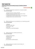 Fundamental Managerial Accounting Concepts &ndash; 10th Edition-Test Bank&vert;&vert;Complete Test Bank for Chapters 1&ndash;14&comma;&lbrace;Questions And Verified Rationalised Answers&rsqb;100&percnt; Guarantee Pass&vert;&vert;All Chapters Included&vert;&vert;Verified Guide A&plus;