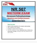 NR 507 Midterm Exam Study Resource with 150 practice questions&comma; multiple-choice &NewLine;answers&comma; correct answers&comma; and detailed explanations&period; 