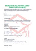 AAVSB Practice Tests with Correct Answers Graded A&plus; 2026 &lpar;all combined&rpar;
