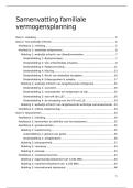Samenvatting Familiale Vermogensplanning &vert; Universiteit Gent &vert; 2025&sol;26